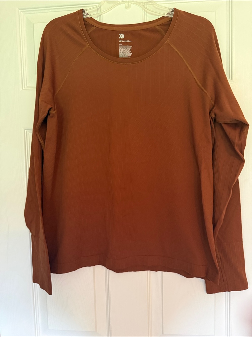 all in motion Women's Crewneck Sweater - Rust Brown